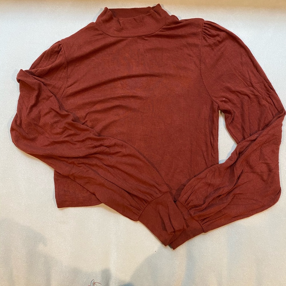 Babaton cropped long sleeve